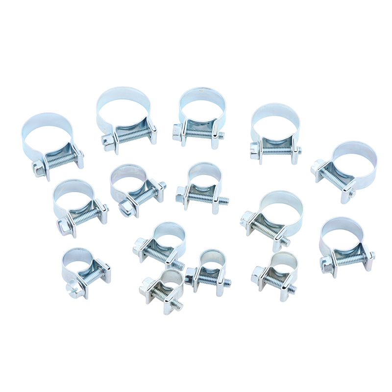 Pipe Clamp Bar - ชุดคลิปหนีบท่อจูบิลี่ 10 ชิ้น สำหรับท่อน้ำมันเชื้อเพลิง ตัวหนีบสแตนเลส ท่อน้ำมันดีเซล