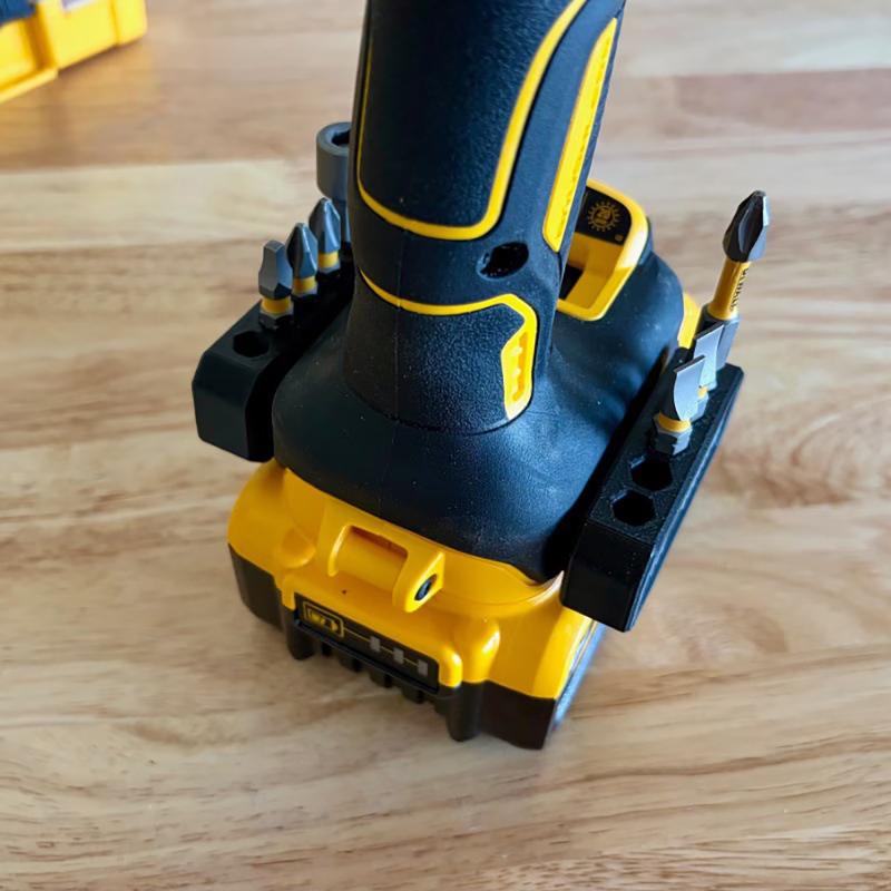 Power Tools In Workshop - ที่ยึดดอกสว่านแม่เหล็ก 5 ชิ้น/10 ชิ้น สำหรับเครื่องมือไฟฟ้าแบบพกพา ชั้นวางเก็บดอกสว่าน