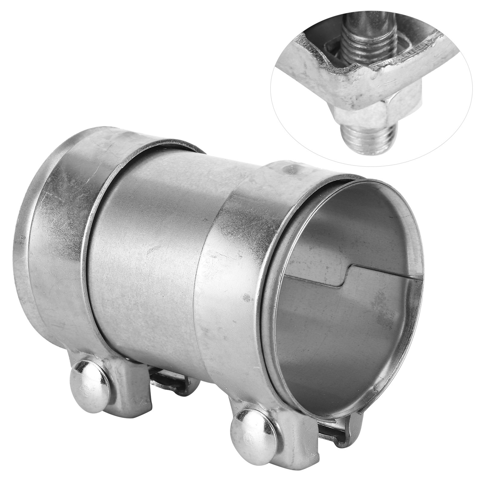 Pipe Clamp Bar - ข้อต่อท่อไอเสียแบบต่อประกบ 3 นิ้ว 76 มม. พร้อมแคลมป์คู่