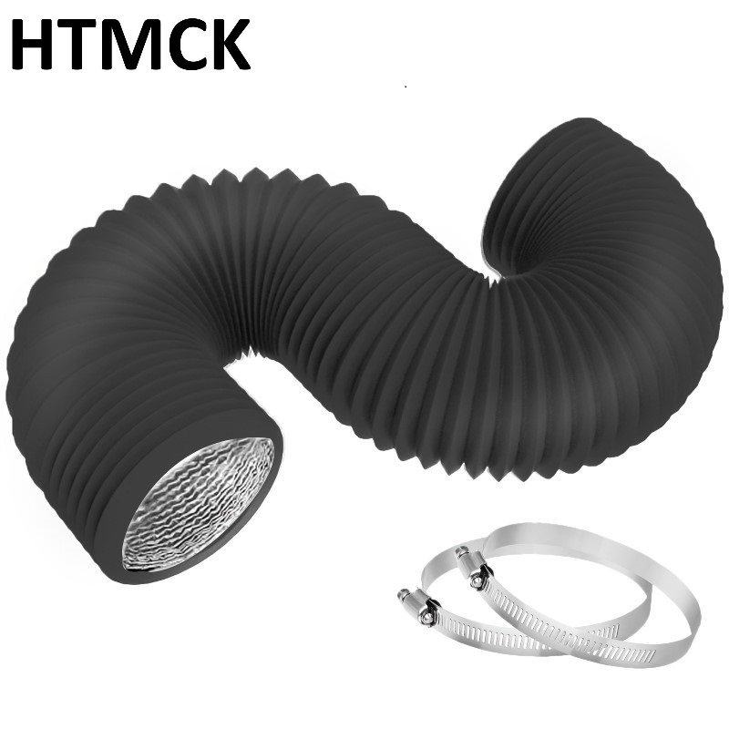 Pipe Clamp Bar - ท่อระบายอากาศ HTMCK ขนาด 4 นิ้ว พร้อมที่หนีบสแตนเลส
