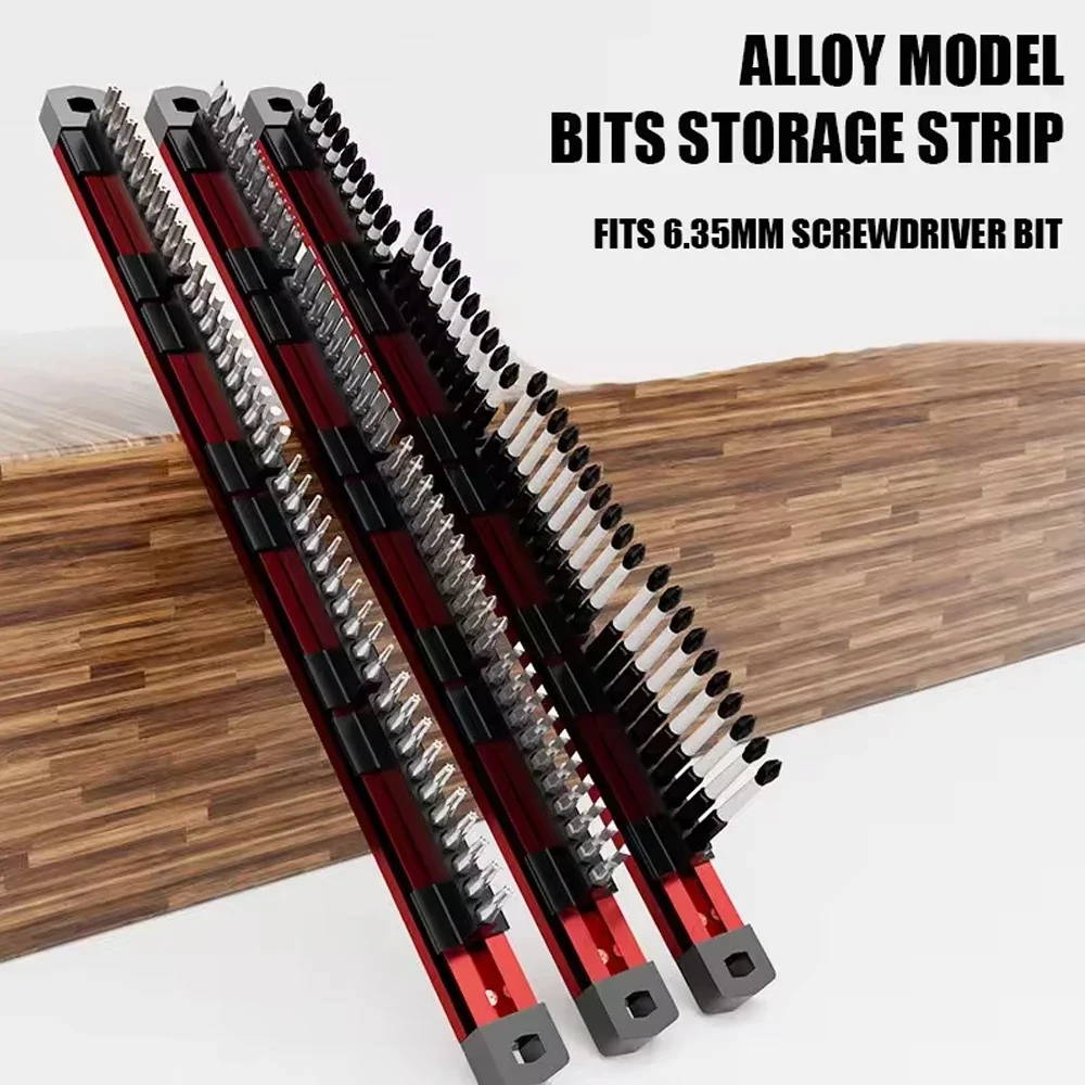 Workshop Tools Storage - ไขควงแม่เหล็กผู้ถือ Bit Organizer 40 ช่องเครื่องมือ Manager