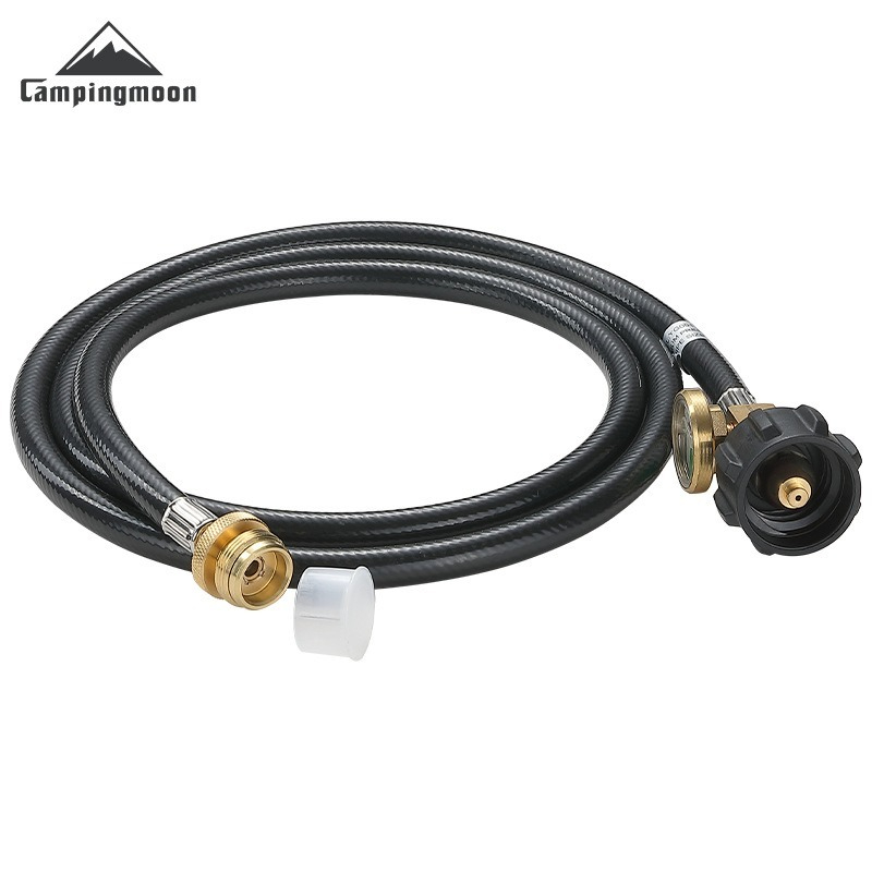 Tools Qcc - ท่อต่อแก๊ส CAMPINGMOON QCC เป็นโพรเพน 5-40BL พร้อมเกจวัดแรงดัน