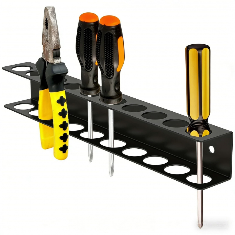 Tools Use In Workshop - 14 แผ่นเก็บเครื่องมือติดผนังป้องกันสนิม สำหรับใช้ในบ้านและโรงงาน เหมาะสำหรับจัดเก็บไขควงและคีม