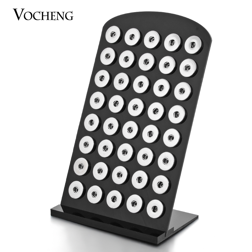 Tools Vn - Vocheng 18มม.และ12มม.ขิง Snap ปุ่มยืนขาตั้งเครื่องมือพลาสติกอะคริลิคสีดำสีขาวใสดึงจอแสดงผลเครื่องมือ
