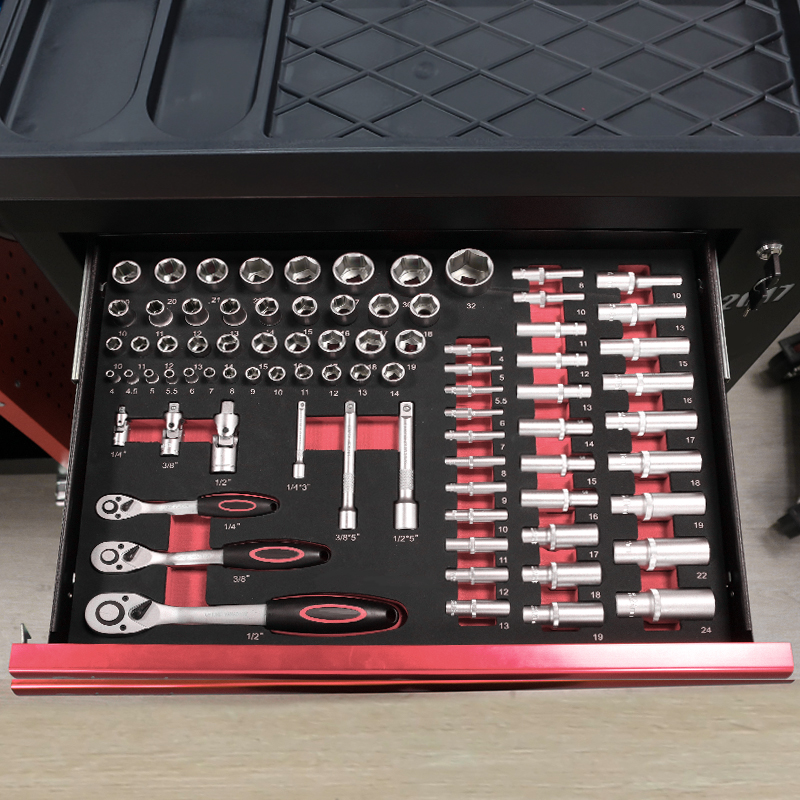 รถเข็นเครื่องมือ 7 ลิ้นชัก พร้ - Tools Mechanical Workshop บทวิจารณ์และราคา