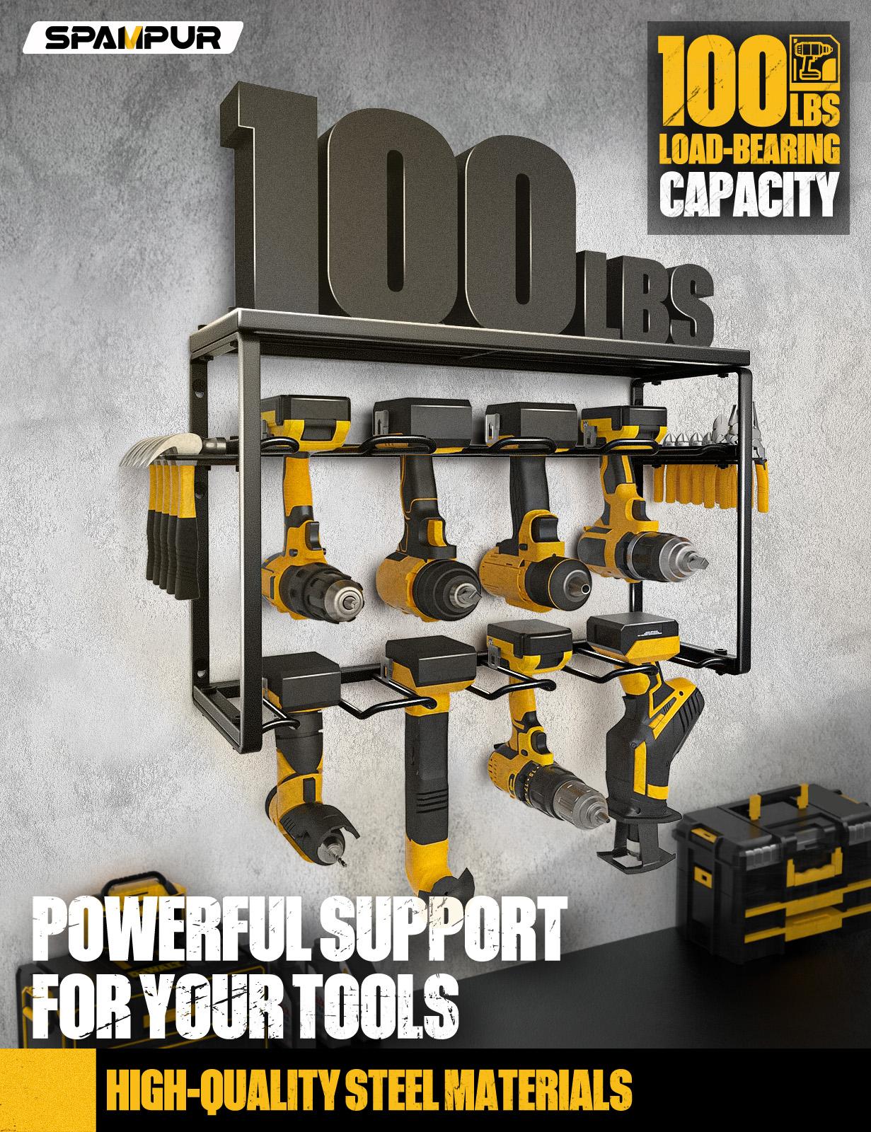 ชั้นวางเครื่องมือโลหะแบบแขวนผน - Power Tools In Workshop บทวิจารณ์และราคา