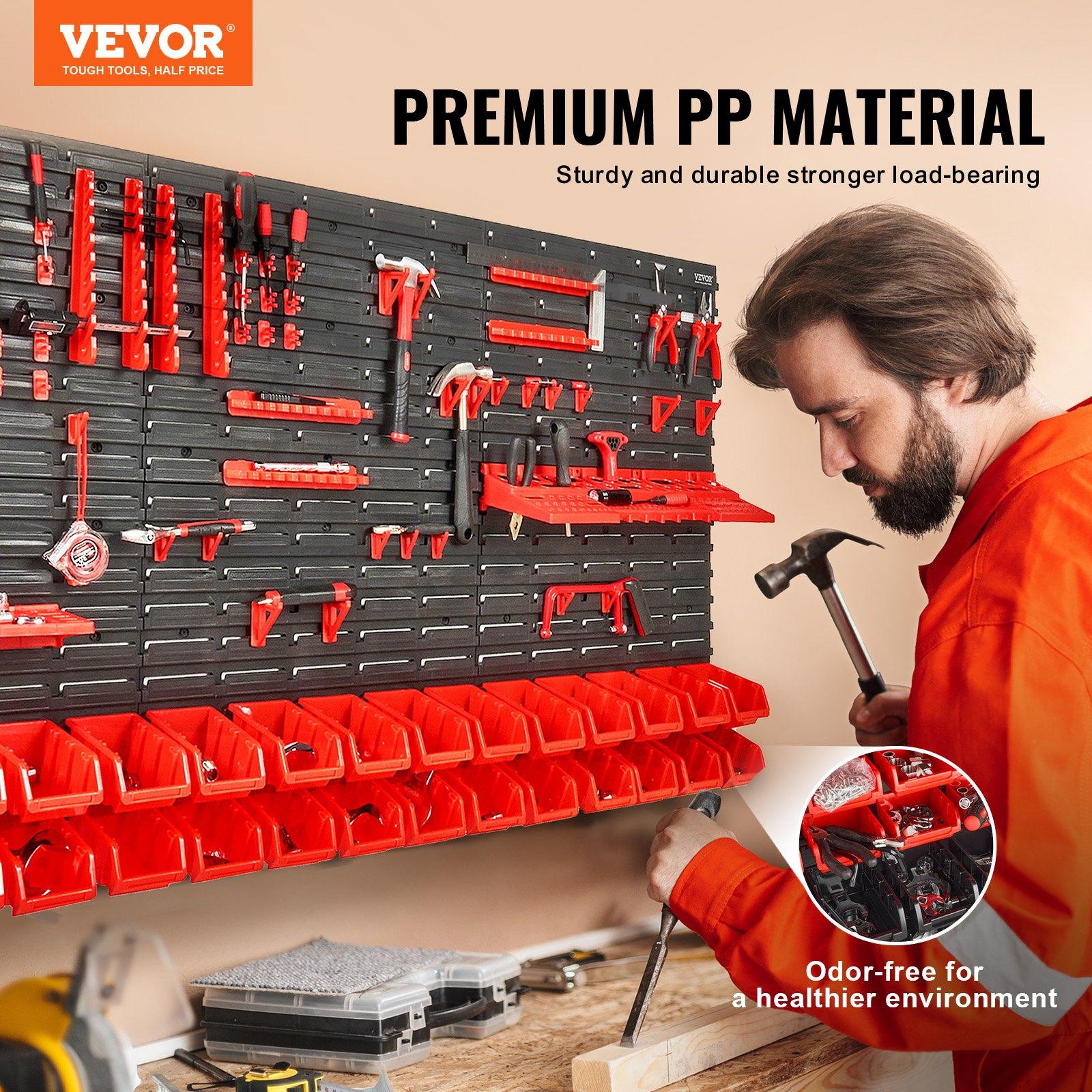 ชั้นวางของติดผนังแบบ 30 ช่องสำ - Workshop Tools Storage บทวิจารณ์และราคา
