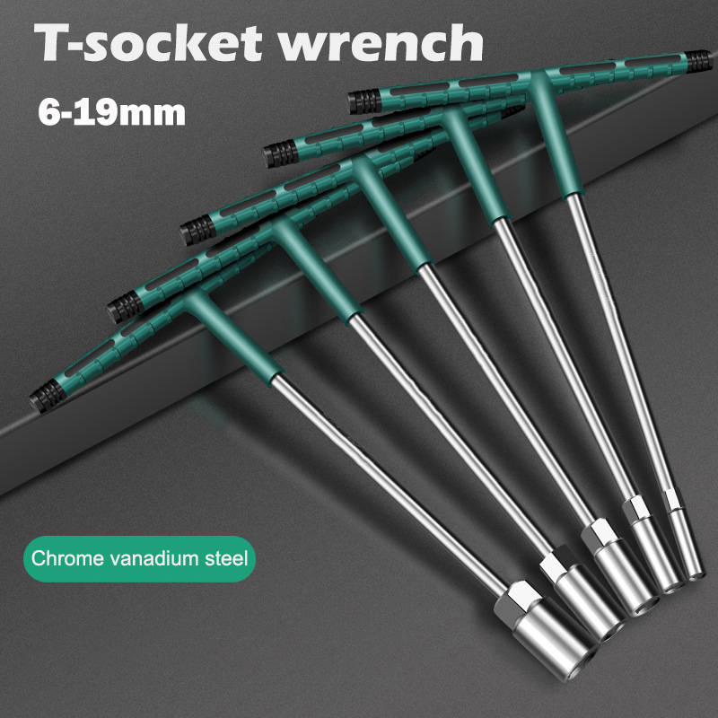 6-19 มม.T ซ็อกเก็ตประแจแรงบิดย - Car Workshop Tools And Equipment บทวิจารณ์และราคา