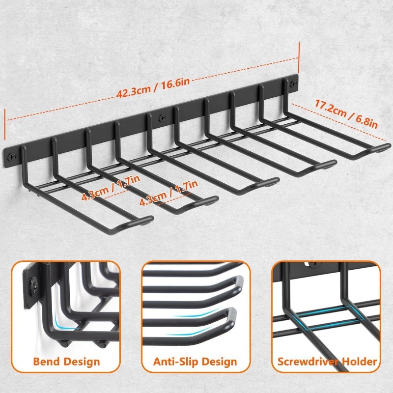 ชั้นวางเครื่องมือไฟฟ้าแบบติดผน - Power Tools In Workshop บทวิจารณ์และราคา