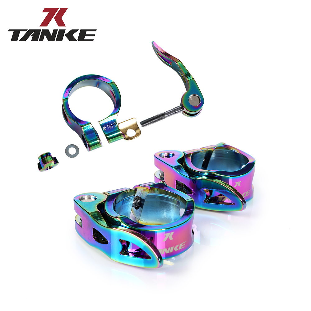 Tanke MTB แคลมป์ยึดเบาะนั่งปล่ - Pipe Clamp Bar บทวิจารณ์และราคา