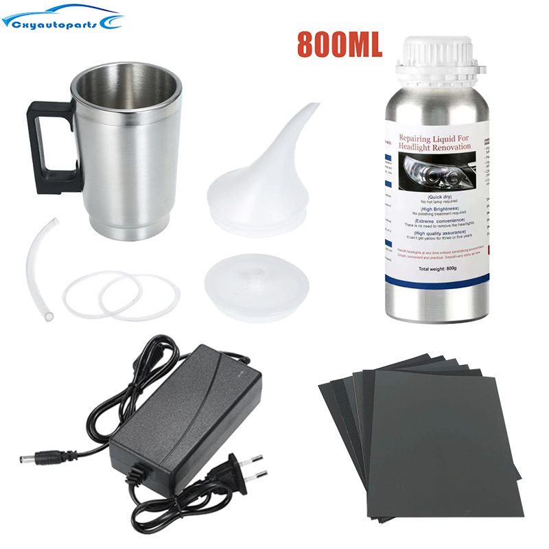 ไฟหน้ารถขัดชุดฟื้นฟูไฟหน้าอัตโ - Car Workshop Tools And Equipment บทวิจารณ์และราคา