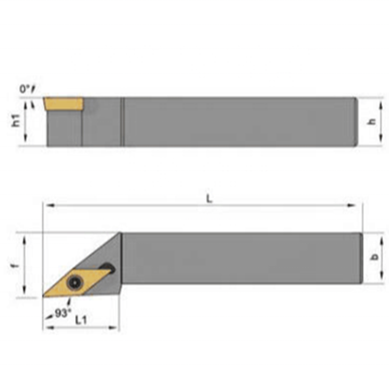 ที่จับเครื่องมือกลึง CNC (ซ้าย - Tools Vn บทวิจารณ์และราคา
