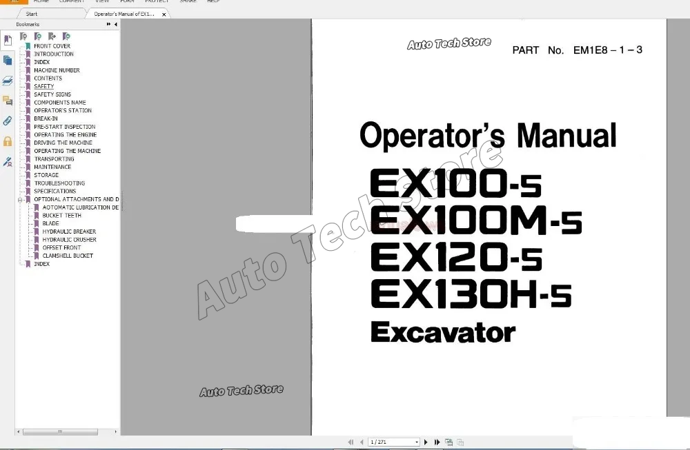 คู่มือการใช้งาน Hitachi ฉบับสม - Workshop Tools Pdf บทวิจารณ์และราคา