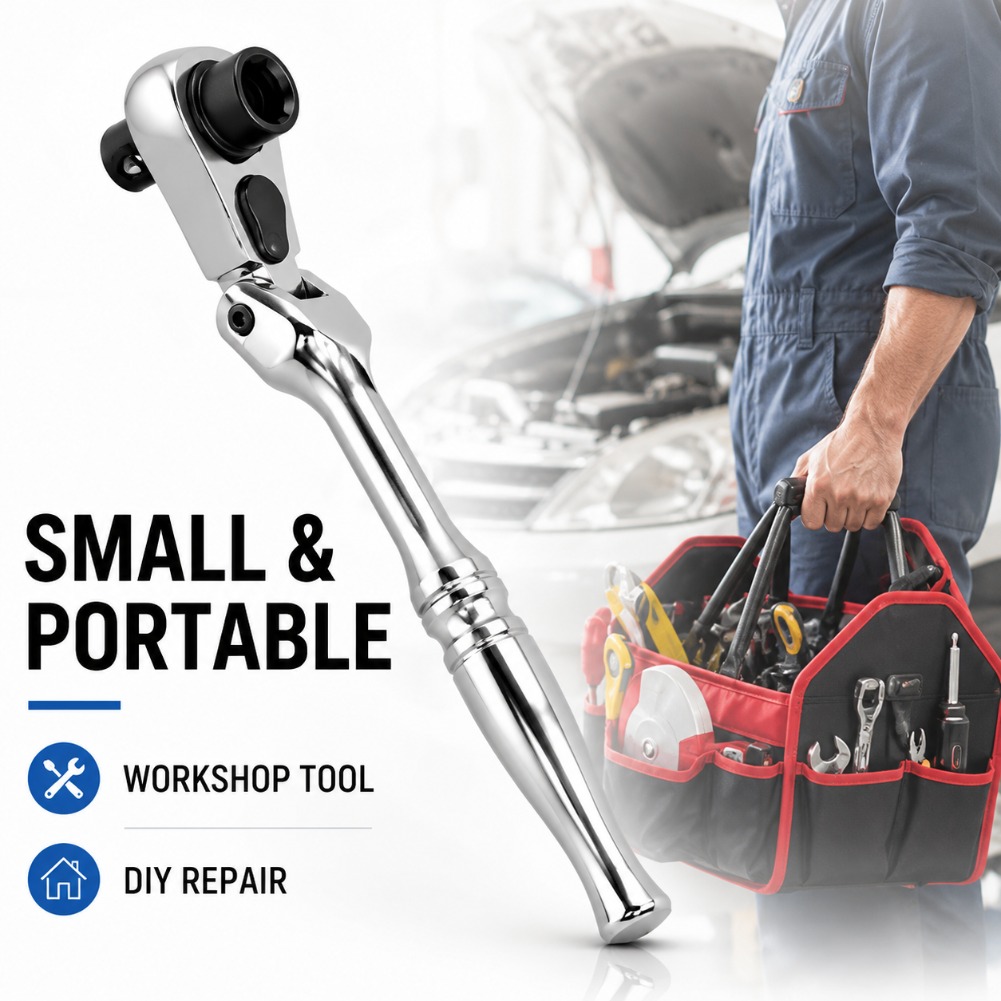 ด้ามขันแบบมีฟันเฟืองโครเมียมวา - Tools Use In Workshop บทวิจารณ์และราคา