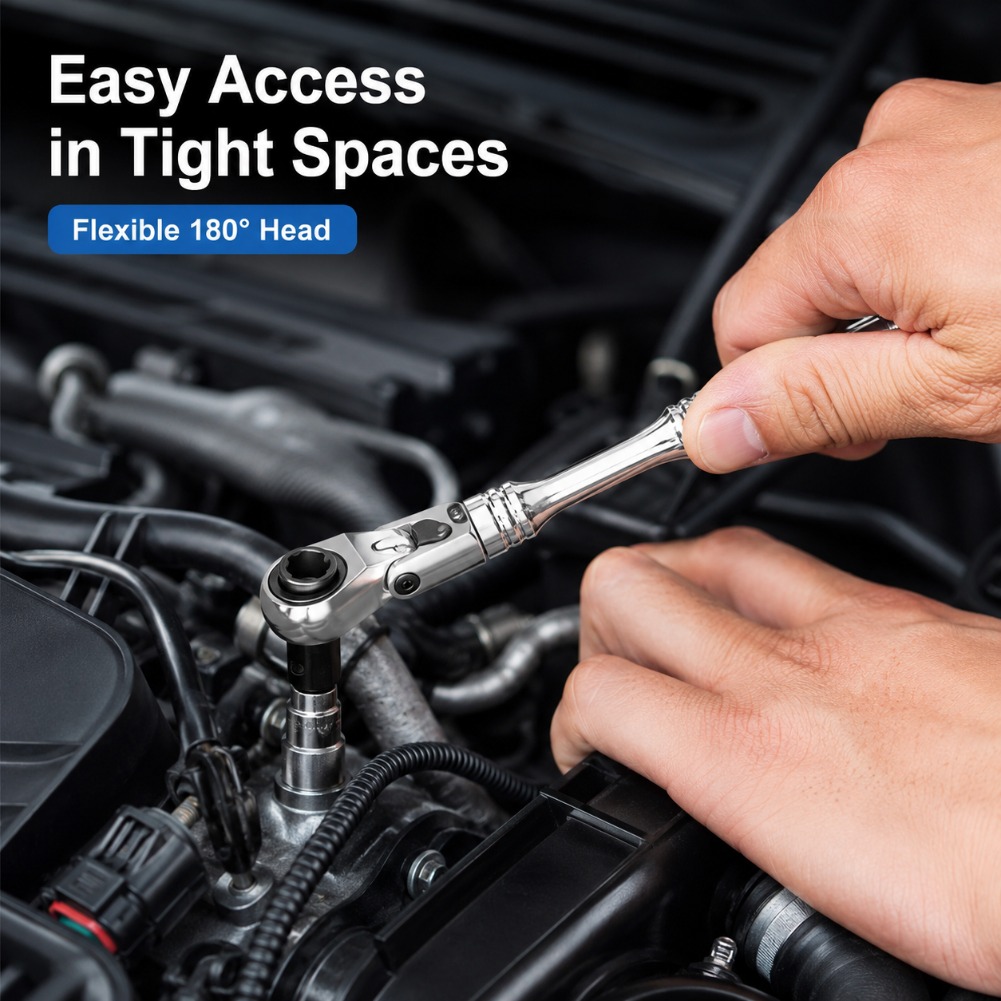 ด้ามขันแบบมีฟันเฟืองโครเมียมวา - Tools Use In Workshop บทวิจารณ์และราคา