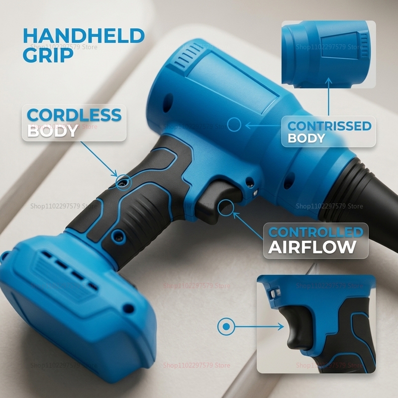 เครื่องเป่าลมไร้สาย 18V แบบไร้ - Power Tools In Workshop บทวิจารณ์และราคา