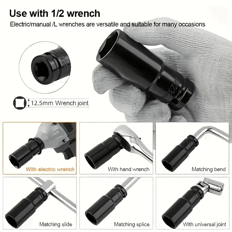 ชุดซ็อกเก็ตหกเหลี่ยมแบบยาว 10  - Car Workshop Tools And Equipment บทวิจารณ์และราคา