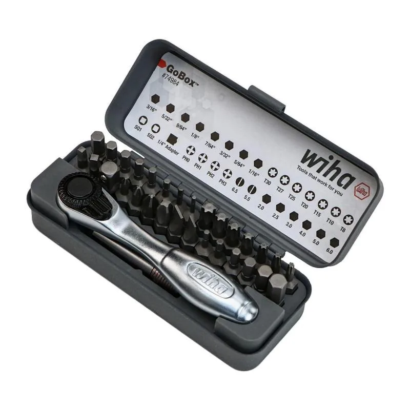 WIHA 74984 ชุดดอกสว่านโกบ็อกซ์ - Tools Vn บทวิจารณ์และราคา